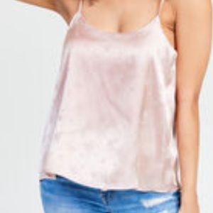 Altar’d State Baby Pink Satin Cami - NEW